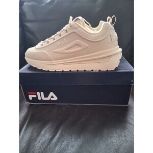 Fila Nicondi Faux Leather Padded Collar Tongue Round Toe Rubber Traction Size 11